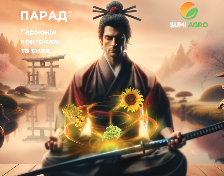  Новий стандарт захисту Японський фунгіцид ПАРАД виходить на український ринок!