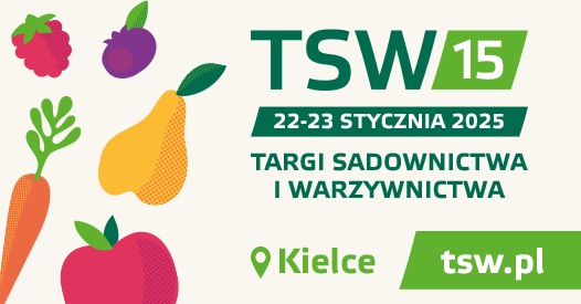  Виставка садівництва і овочівництва TSW 15 відбудеться 22-23 січня в Кельцях, Польща (w Kielcach)