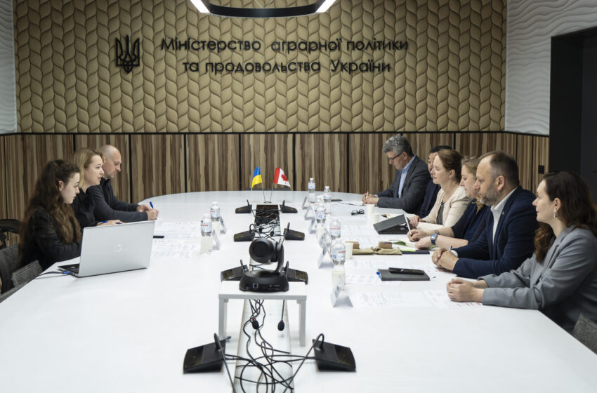  В Мінагрополітики обговорили запуск нового проєкту для підтримки аграріїв