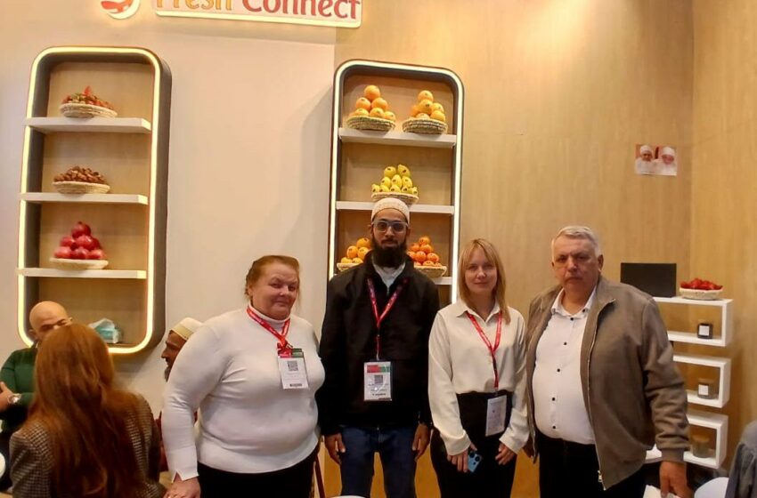 Українські яблука презентували на виставці Food Africa 2025 в Єгипті