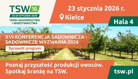  Про вирощування яблук говоритимуть учасники конференції на TSW 16 у Польщі