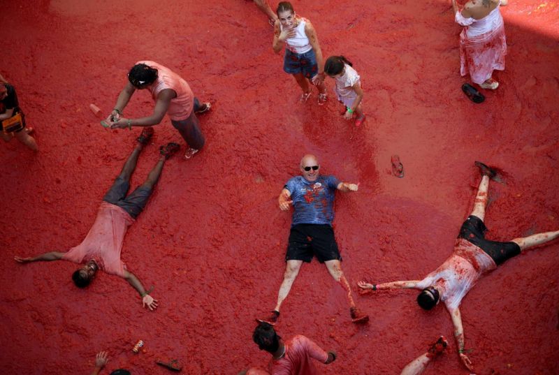  Понад 20 тис учасників взяли участь у битві томатами La Tomatina